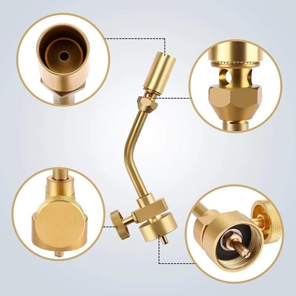 Mapp Propane Gas Tank Start Torch / Hose Adapter Brazing Soldering