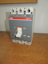 ABB SACE S3 S3B 200A 2P 240VAC/500VDC Circuit Breaker Used
