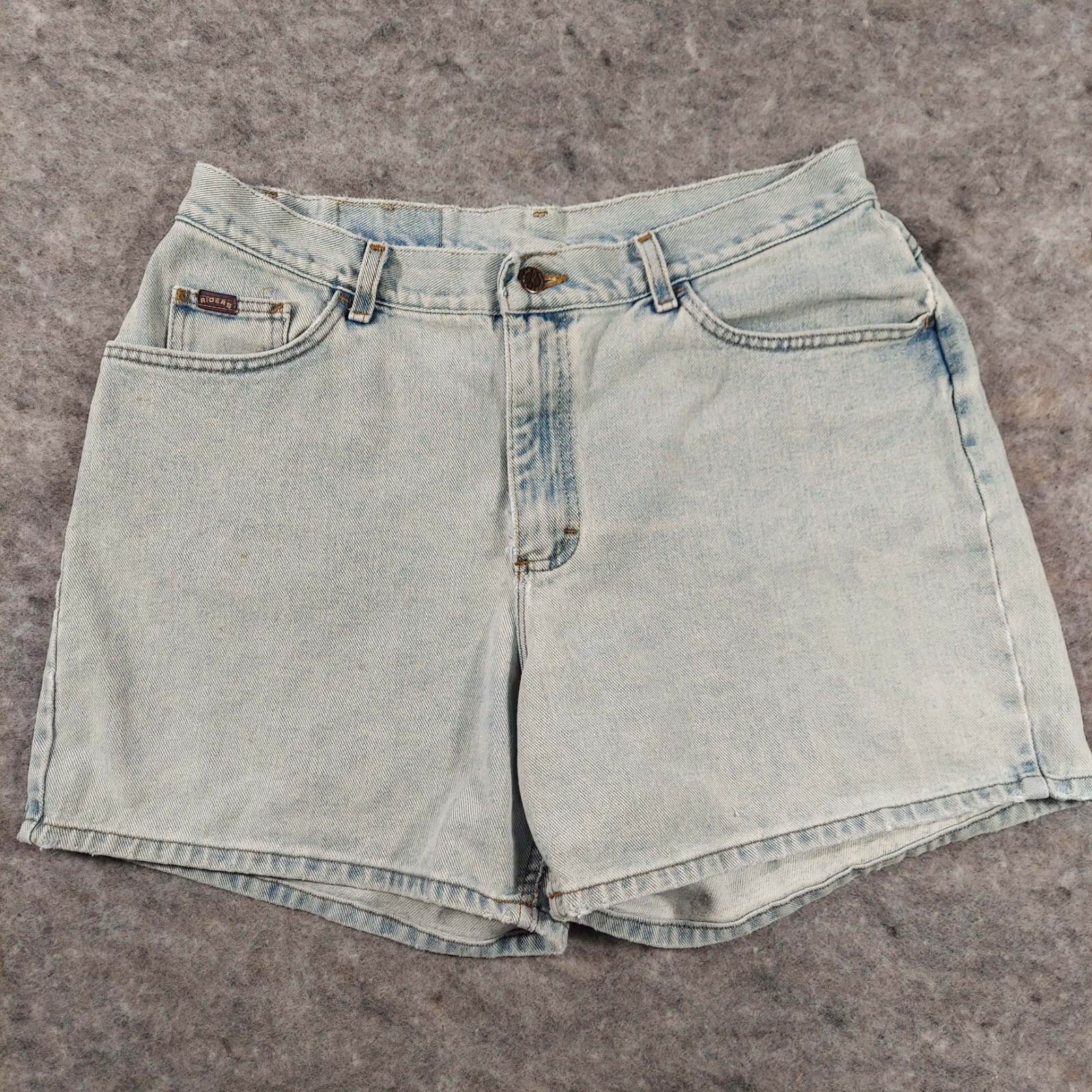 Riders Jean Shorts Women Size 34 Mom Denim Shorts Blue Light Wash Vintage |  eBay