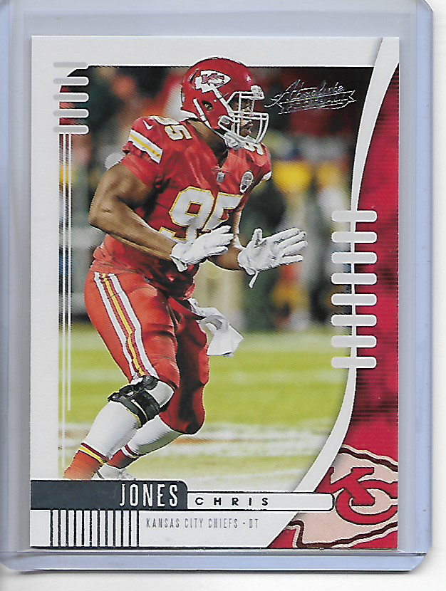 2019 Panini Absolute Chris Jones Card