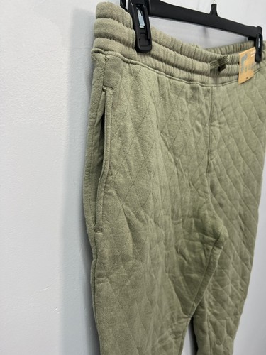 Thereabouts Green Quilted Classic Fit Joggers Sweatpants Girls Sz XL 18/20 - Picture 3 of 6