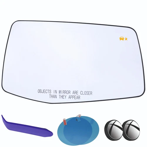 Passenger Side Mirror Glass Chevrolet Silverado 2019-2025 Heated W/ Blind Spot