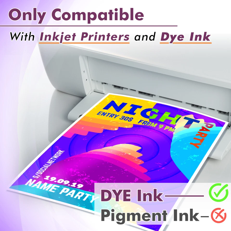 Koala Thin Photo Paper 11x17 30lb Glossy Inkjet Printer Paper 300 Sheets 115gsm - Image 3 of 4