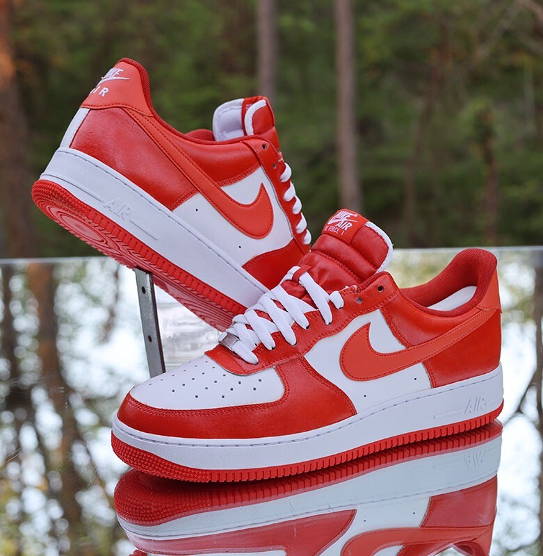 Nike Air Force 1 Low Custom Team Orange Men