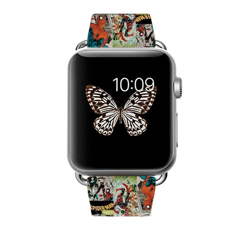 Marvel Spider Man Comics Apple Watch Band Series 3 4 5 6 SE 38/40/42/44mm |  eBay