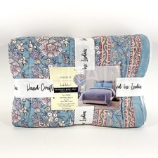 Artelier Nicole Miller Full / Queen Reversible Printed Quilt 88" x 92" New