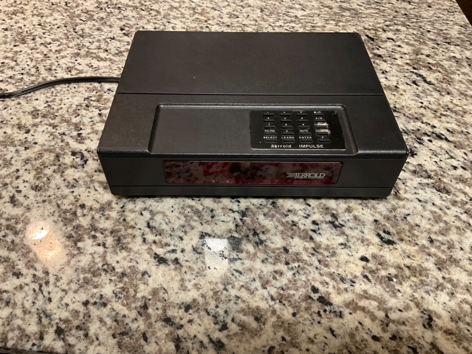 General Instrument Jerrold Impulse CATV Converter Cable Box DPV7212/V5