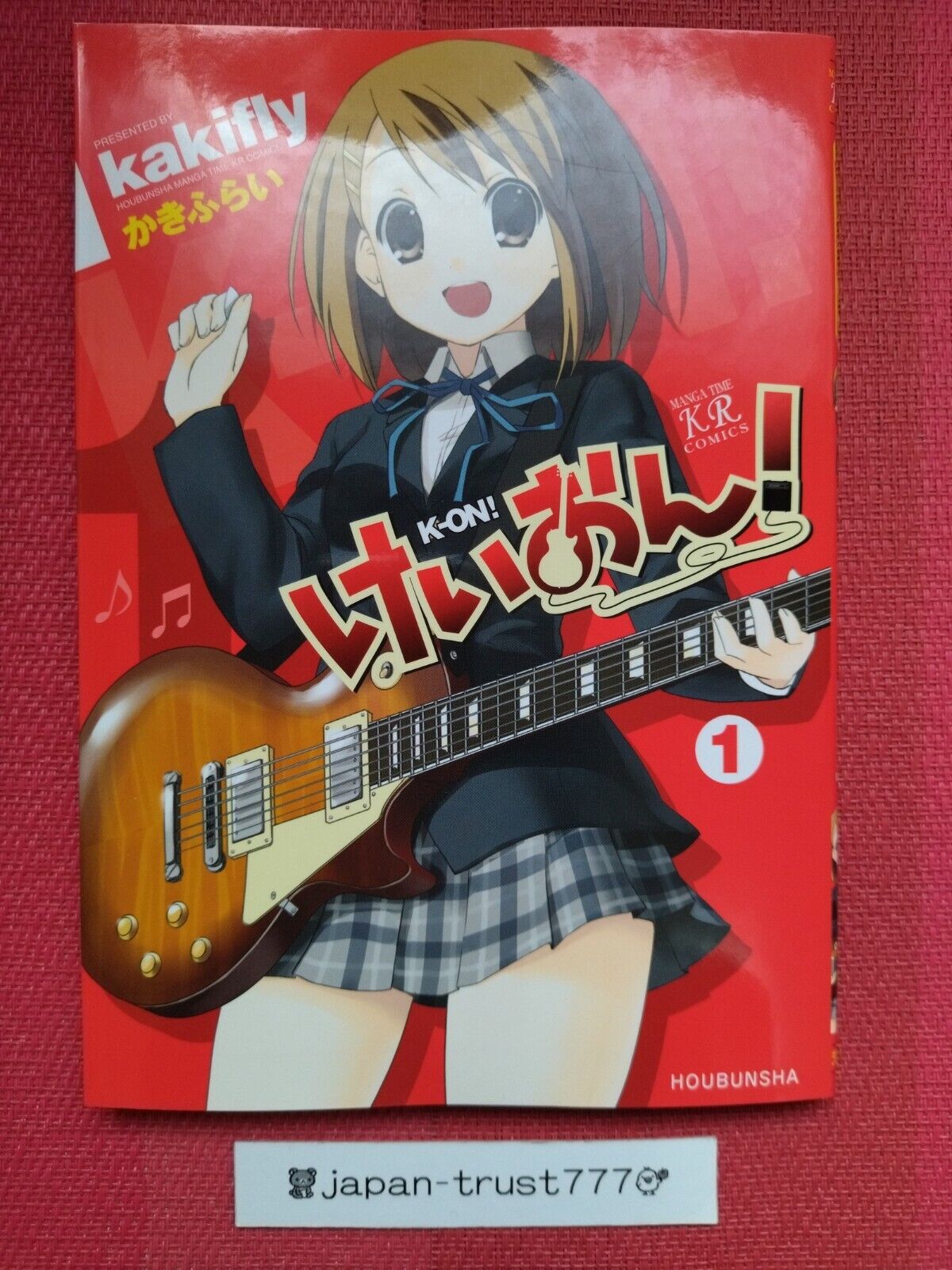 K-ON! Comic 1-4 .vol complete set manga japanese 