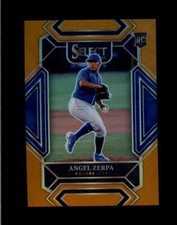 ANGEL ZERPA 2022 PANINI SELECT #204 ROOKIE GOLD PRIZM PARALLEL #10/10 BC9379