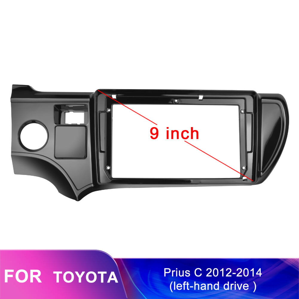 9" Wireless CarPlay & Android Auto Stereo For Toyota Prius C 2012-2014 | 4G+64G Android 13, Backup Camera - View #4