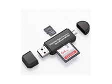 Micro USB OTG to USB 2.0 Adapter SD/Micro SD Card Reader With Standard USB Male