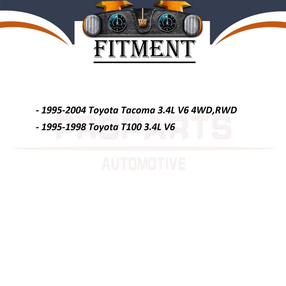 Bomba de dirección asistida 1 pieza para Toyota Tacoma 1995-2004 4x4 tracción trasera Foto 2 de 4