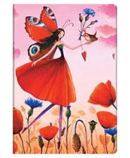 Paperblanks Journal Mila Marquis “Poppy Field” Midi 4¾x6¾" Writing LINED