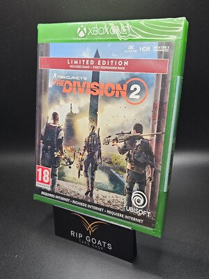 Tom Clancy's The Division 2 Limited Edition Microsoft Xbox One Brand NEW SEALED