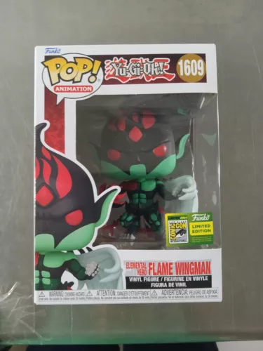 Funko Pop!  Yu-Gi-Oh! - Elemental Hero Flame Wingman 1609 (SDCC 24 LE Exclusive)