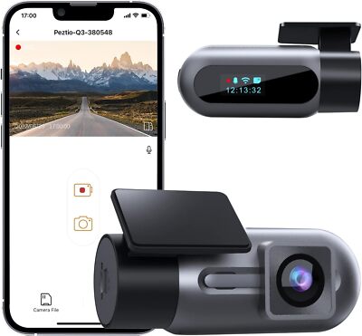 ARIFAYZ Dash Cam WiFi FHD 1080P Car Camera | Front Dash Camera for Cars | Mini