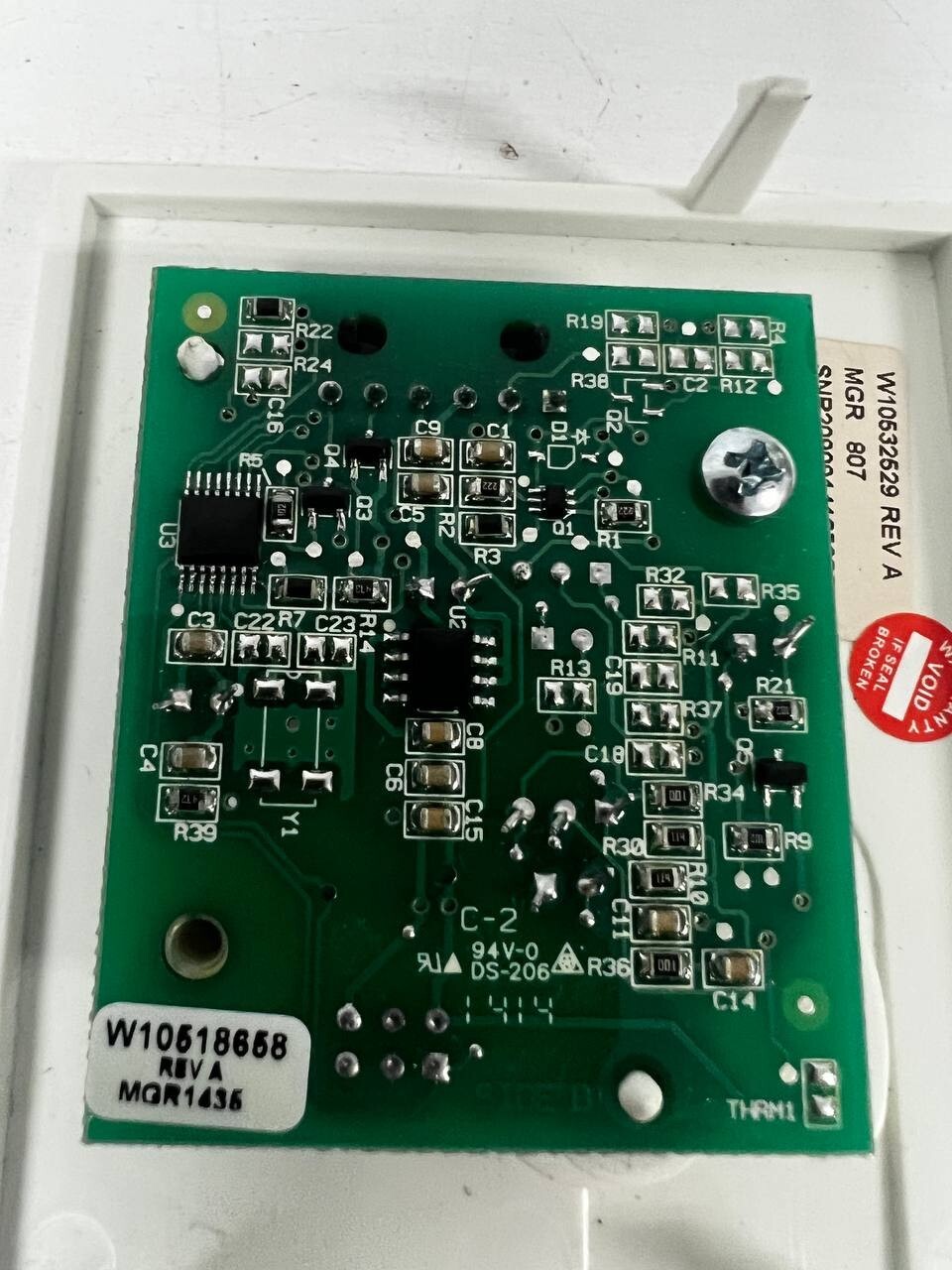 Genuine Kenmore Whirlpool Refrigerator Ice Control Cover W10532529 