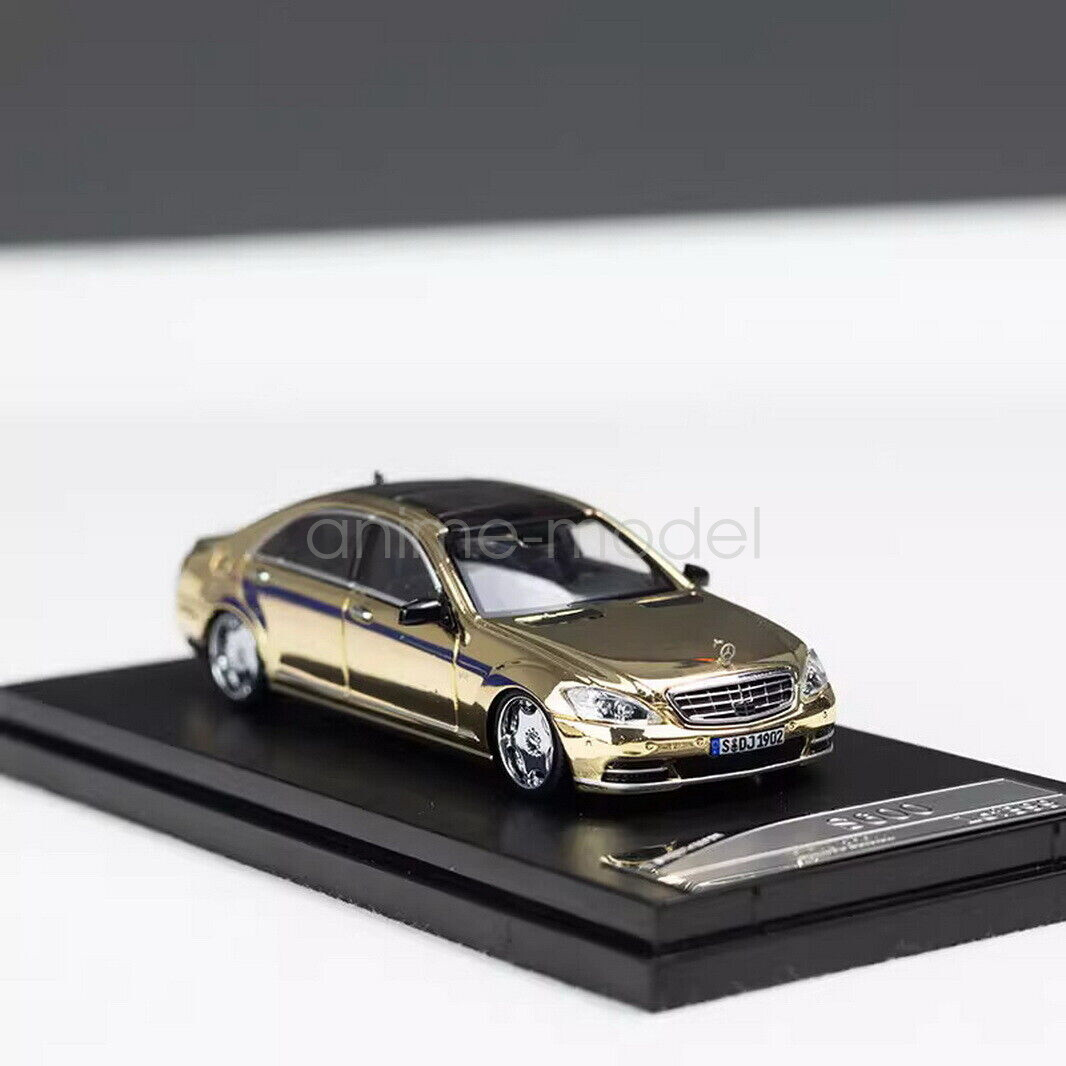 Street Weapon 1/64 Scale S600L W221 Gold Diecast Car Gift | eBay