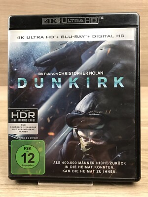 4K Ultra HD + Blu-Ray + Digital HD   DUNKIRK #K58