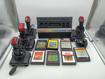 Atari 2600 Schwarz Spielekonsole (PAL) - Spielepaket