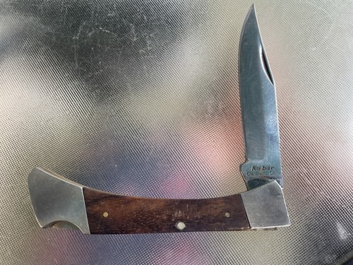 1966-1982 Ka-Bar Cleveland Ohio # 1606 Lockback Folding Pocket Knife Japan