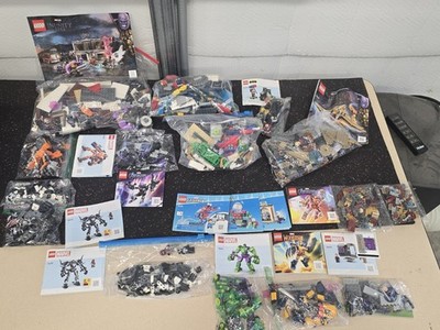 HUGE LEGO MARVEL AVENGERS LOT * 76192 76237 76243 76204 76276  76241 76202 76253