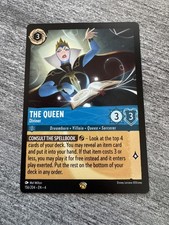 Disney Lorcana TCG The Queen Diviner, Ursula's Return, Legendary Card 156/204 NM