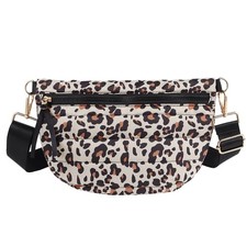 Quilted Puffer Belt Bag Puffy Sling Bag Fanny Pack Puffer Crossbody Bags Ches...