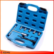 7pcs Diesel Injector Seat Cutter Set Cutter Cleaner Tool Set Carbon Remover Kit