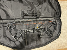 Bear Legit RH 10-70lb Set at 65lbs 13-30in Draw Black Bow w/ Quiver and SoftCase