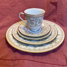 Noritake LONG AGO Dinner Plate 5 Pc Place Setting NEW! Rare Find!