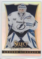 2013-14 Panini Select Silver Prizm Anders Lindback #138 0b2