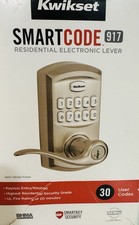 Kwikset SmartCode 917 Electronic Lever Electronic Lock with A Keypad. Brand New