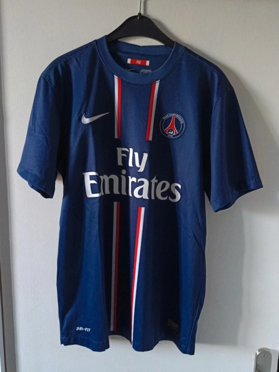 Maillot PSG David Beckham - Bleu - Taille S - Occasion (Comme Sur Les Photos)