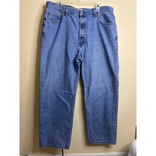 Levis 550 Relaxed Fit Jeans Mens 40x30 Medium Wash Blue Denim Tapered Leg