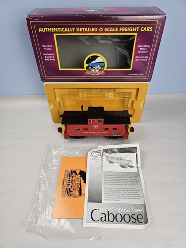 Usado MTH 20-91032 Delaware & Hudson Acero Caboose Rojo Escala O Probado Caja Dañada | Zustand: Used