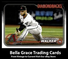 2024 Topps Christian Walker #63 Arizona Diamondbacks MLB Baseball 