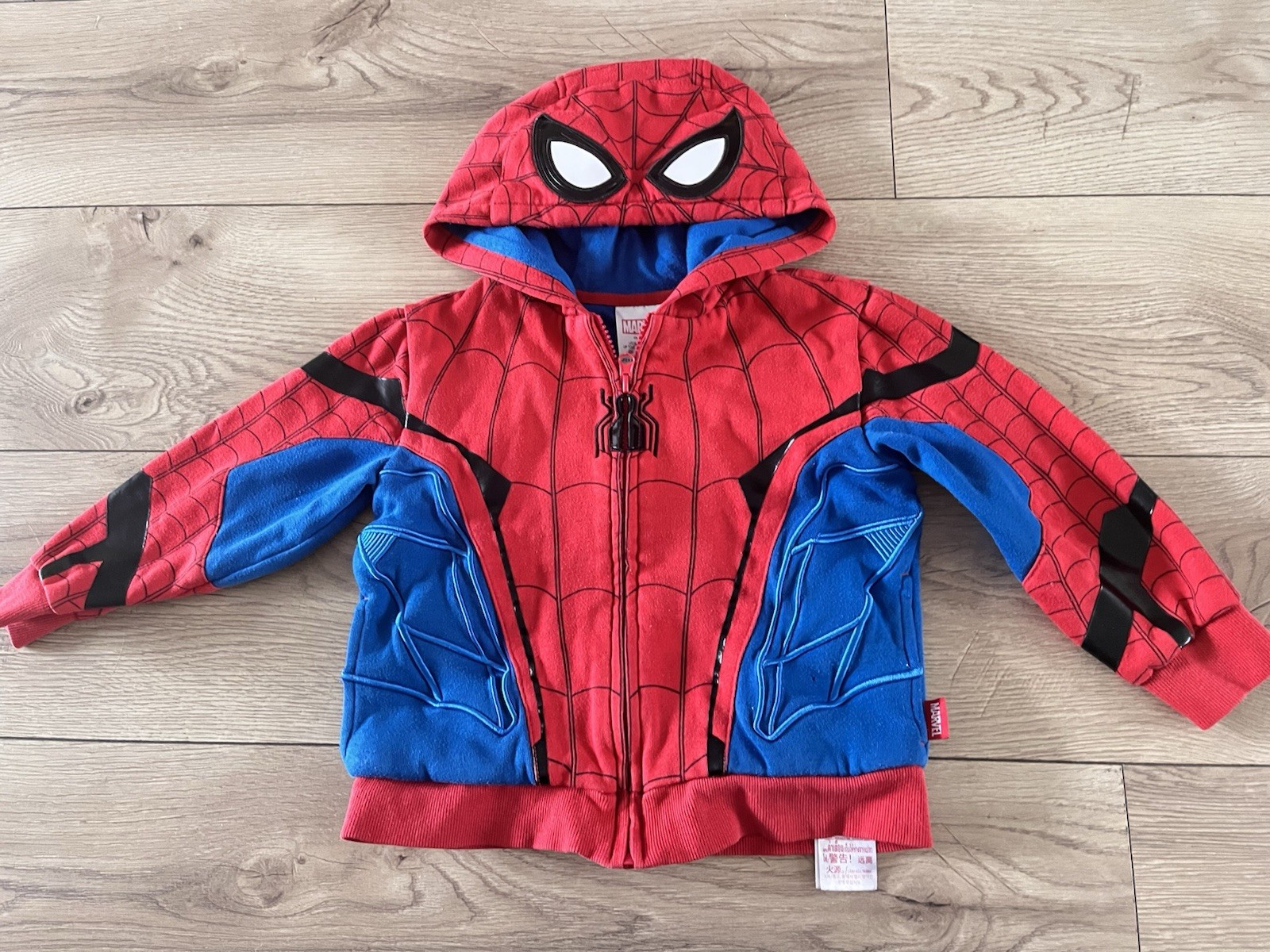 Boys 4-5 Years Spider-Man Hoodie T Shirt Bundle Superhero Nursery Play Clothes image 6