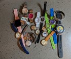 Vintage Watch Lot Untested Timex Disney Pulsar Moon Face — photo 1