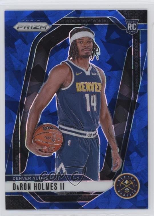 2024-25 Panini Prizm Blue Ice Prizm 12/125 DaRon Holmes II #235 Rookie RC 0kd8