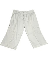 AIRWALK Mens Medium Cargo Pants Shorts 3/4 Length Trousers Combat Y2K Utility#21
