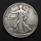 1939 **D** WALKING LIBERTY SILVER HALF DOLLAR **NICE**  FREE SHIPPING! C0277
