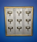 Vtg Style Wooden Key Hook Board Wall Hanging-16”x15”x1” - Metallic Finish -EUC