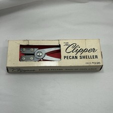 Vintage The 'CLIPPER' PECAN SHELLER nuovo IN SCATOLA lungo 8'