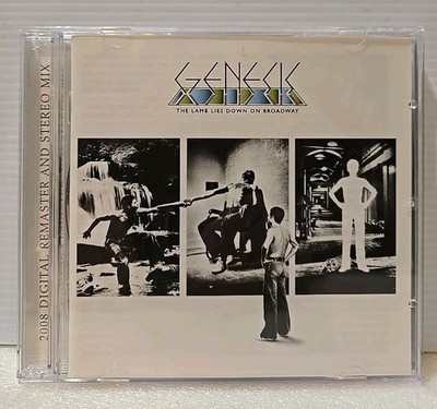 GENESIS The Lamb Lies Down on Broadway - 2 CD 2008 REMASTERED VG