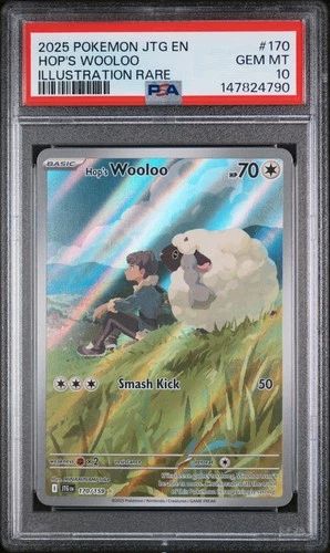 PSA 10 Hop's Wooloo - 170/159 - SV09: Journey Together (JTG)