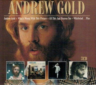 Andrew Gold -same/ What's Wrong/All This/whirlwind +bonus!-3CD set