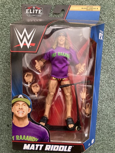 WWE Matt Riddle Top Picks Action Figure - 15 Cm, 10 Punti Di Articolazione, Dettagli TrueFX, Regalo Per Bambini E Collezionisti