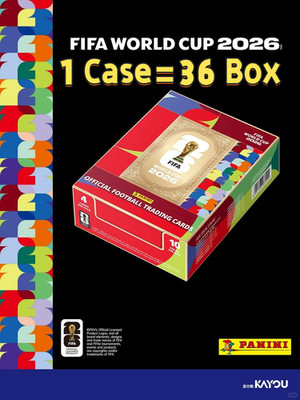 Preorder Kayou×Panini 2026 FIFA World Cup Official Soccer Cards Sealed Case
