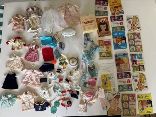 VTG Lot of Mattel BARBIE & SKIPPER Clothing & Accessories